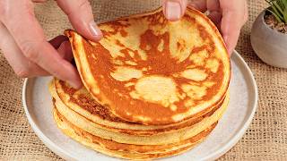 The BEST Oatmeal Pancakes Youll Ever Make Low calorie dessert in 10 minutes [upl. by Eduard]