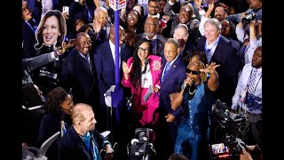 DNC roll call turns into dance party featuring Lil Jon as Kamala Harris receives delegate votes [upl. by Amapuna]