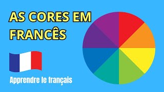 AS CORES EM FRANCÊS  VOCABULÁRIO [upl. by Imray]