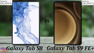 samsung galaxy Tab S8 vs samsung galaxy Tab S9 FE PLUS [upl. by Jess61]