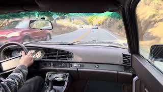 19855 Porsche 944 driving [upl. by Ripley]