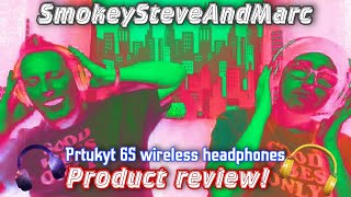 Product Review PRTUKYT 6S Wireless Headphones [upl. by Yelsnit]