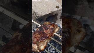 Grilled ground beef recipe in village cooking channelshorts cooking village cookingchannel [upl. by Slohcin]