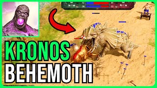 Kronos Myth Units are INSANE  AoM Retold Casted Game [upl. by Aitetel188]