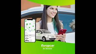 Alquila un coche con Europcar On Demand [upl. by Aved]