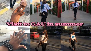 Mini vlog Girne American university during summer international student North Cyprus 🇨🇾 [upl. by Erodasi]