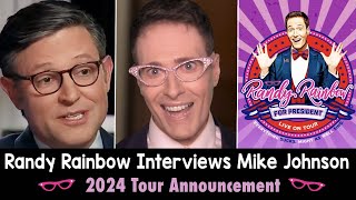 Randy Rainbow Interviews Mike Johnson [upl. by Aliahkim]