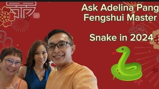 Snake in 2024 Ask Adelina Pang Get a Free fengshui Predictions and Forecast [upl. by Saiasi]