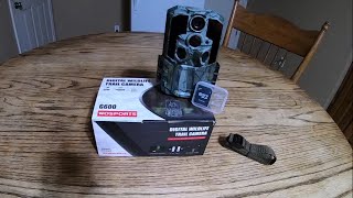 WOSPORTS G600 TRAIL CAM REVIEW GREAT 50 TRAIL CAM trailcam deer [upl. by Neeneg766]