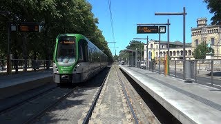 ÜSTRA Führerstandsmitfahrt  Linie 4 Roderbruch  Garbsen  Hannovers Studentenlinie [upl. by Ahsieni]