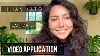 AU PAIR  VIDEO APPLICATION [upl. by Onahpets855]