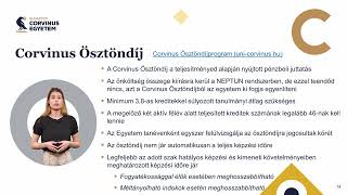 Corvinus ösztöndíj [upl. by Aenal]