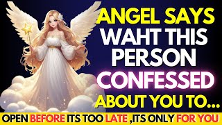 1111💌Angels say What this Person Confessed will change you forever God message Today  angel [upl. by Alleunam]