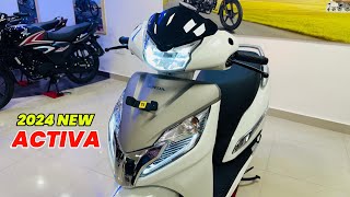 Honda Activa 125 New Model 2024 Review  Mileage  On Road Price  Activa 125 New Update [upl. by Scheer754]