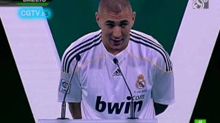 HD Presentacion Completa Karim Benzema Real Madrid [upl. by Bevan]