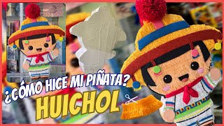 PIÑATA HUICHOL  Piñatas Mexicanas 🇲🇽 [upl. by Aitital]