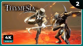 THYMESIA 2  PRIMER BOSS MUY COMPLICADO  THYMESIA Gameplay Español [upl. by Enilrek]