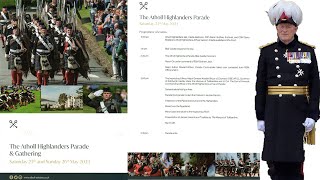 The Atholl Highlanders Parade 2024 [upl. by Biel]