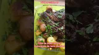 Délicieuse côte de bœuf au four 🥳👌🏽🌶️ [upl. by Drahser]