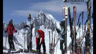 Valais Wallis  Aletsch Arena Winter [upl. by Starla]