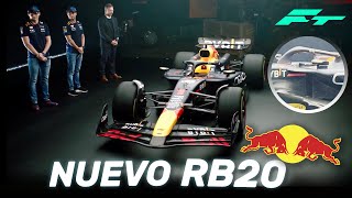 ¡¡NEWEY lo VOLVIO a HACER RED BULL PRESENTA su NUEVO RB20 de CHECO y MAX ¡Con HORNER y sin MARKO [upl. by Direj]