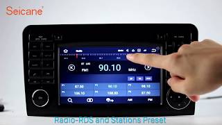 Aftermarket Radio 20052012 Mercedes Benz GL Class X164 DVD Player GPS Navigation head unit [upl. by Menard]