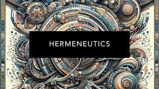 Understanding Hermeneutics [upl. by Nohcim453]