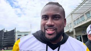 Cordarrelle Patterson on why he joined the Steelers his position versatility [upl. by Glimp16]