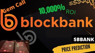 The Best of Blockbank BBANK token Review and crypto Price prediction [upl. by Atiz]