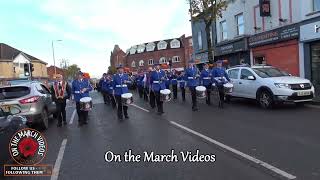 Whiterock Flute Band ABOD Remembrance Parade Belfast Nov 2023 Video by On The March Videos [upl. by Mika594]