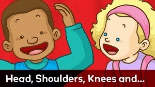 Sing Along Head Shoulders Knees and Toes with lyrics from Speakaboos [upl. by Dinah]