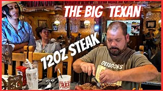 The Big Texan 72 oz Steak Challenge Amarillo Texas [upl. by Androw382]