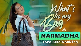 Narmadha Yapa Abeywardena  Whats in My Bag  E24  Bold amp Beautiful [upl. by Lally]