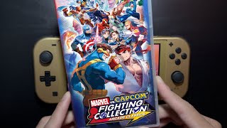 Marvel vs Capcom Fighting Collection Digital Game Nintendo Switch LITE Hyrule Edition Gameplay [upl. by Kirven]