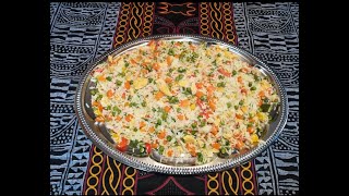 Riz cantonais à la camerounaise [upl. by Carlile230]