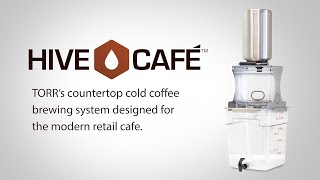 HIVE CAFÉ® Countertop Cold Coffee Concentrate Brewing System [upl. by Pachton]