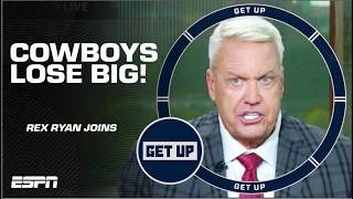 Rex Ryan WENT OFF on the Dallas Cowboys following their HUGE defeat 👀  Get Up [upl. by Chastity]