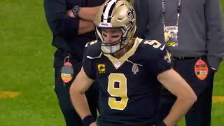 Brees Final Game As A Saint [upl. by Lleunamme]