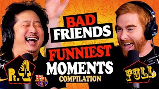 Bad Friends Funniest Moments Compilation pt 4 FULL  𝗕𝗼𝗯𝗯𝘆 𝗟𝗲𝗲 𝗖𝗼𝗺𝗽𝗶𝗹𝗮𝘁𝗶𝗼𝗻 [upl. by Lemmie]