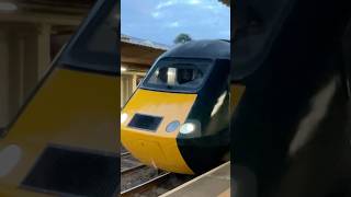 GWR class 43 Raucous departure from Dawlish StationExeter to Penzance service 43198186 HST [upl. by Radec]