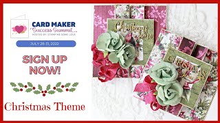 Card Maker Success Summit  Plan Your Christmas Cards [upl. by Elery]