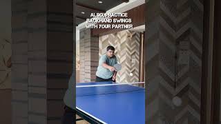 quotPreGame Table Tennis WarmUp  part1 pingpong tabletennis pongfinity adambobrow [upl. by Kumar]