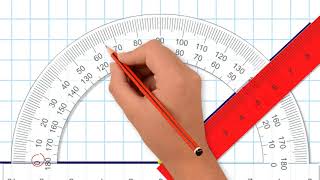 Measuring and Drawing Angles with a Protractor Grade 4 [upl. by Anahsat357]