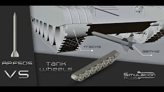 APFSDS Vs Tank Wheels [upl. by Keeley]