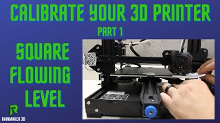 3D Printer Frame Check  Calibrating your 3D Printer Part 1  Ender 3 V2 [upl. by Neu]