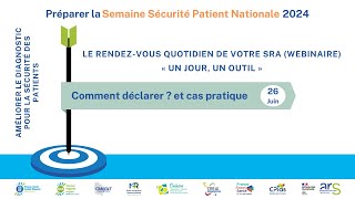 SSP Un jour un outil  webinaire sur « Matériovigilance Réactovigilance  comment déclarer » [upl. by Dianne668]