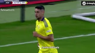 Roman Yaremchuk Goal Albania Vs Ukraine 02 All Goals Analysis amp Extended Highlights [upl. by Tsui]