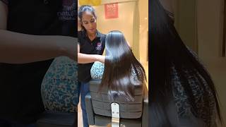 ✨ KERATIN TREATMENT  THE FRIZZ FREE HAIR CARE 🌸 naturalssalon keratintreatment [upl. by Gunter]