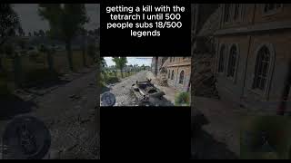 getting a kill with the tetrarch I until 500 people subs warthundergameplay [upl. by Ydnerb]