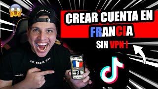 ✅ Cómo CREAR una CUENTA TIKTOK en FRANCIA MONETIZABLE  METODO 100 LEGAL  TUTORIAL [upl. by Rebekkah]